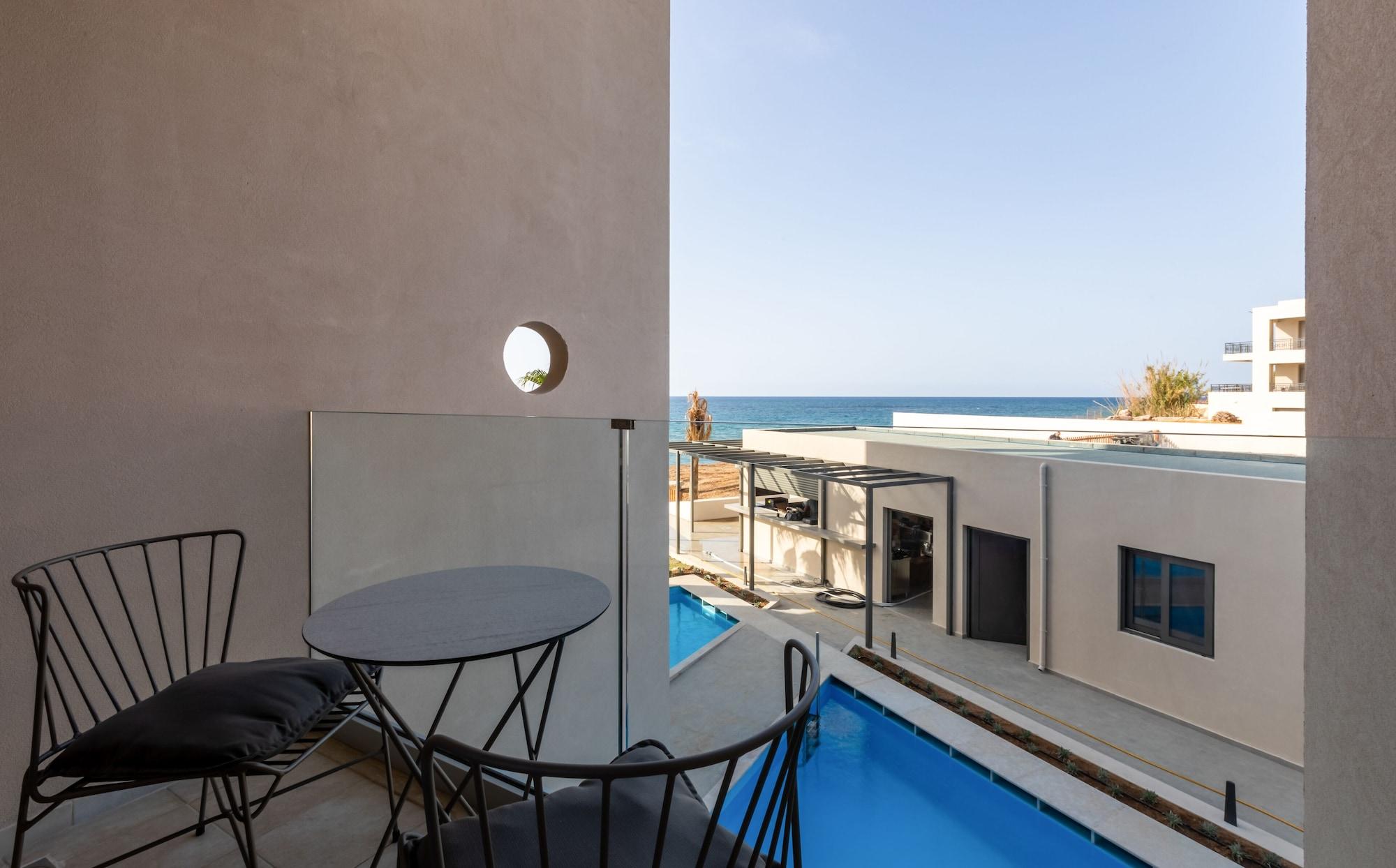 Agelia Beach Hotel Sfáka Esterno foto