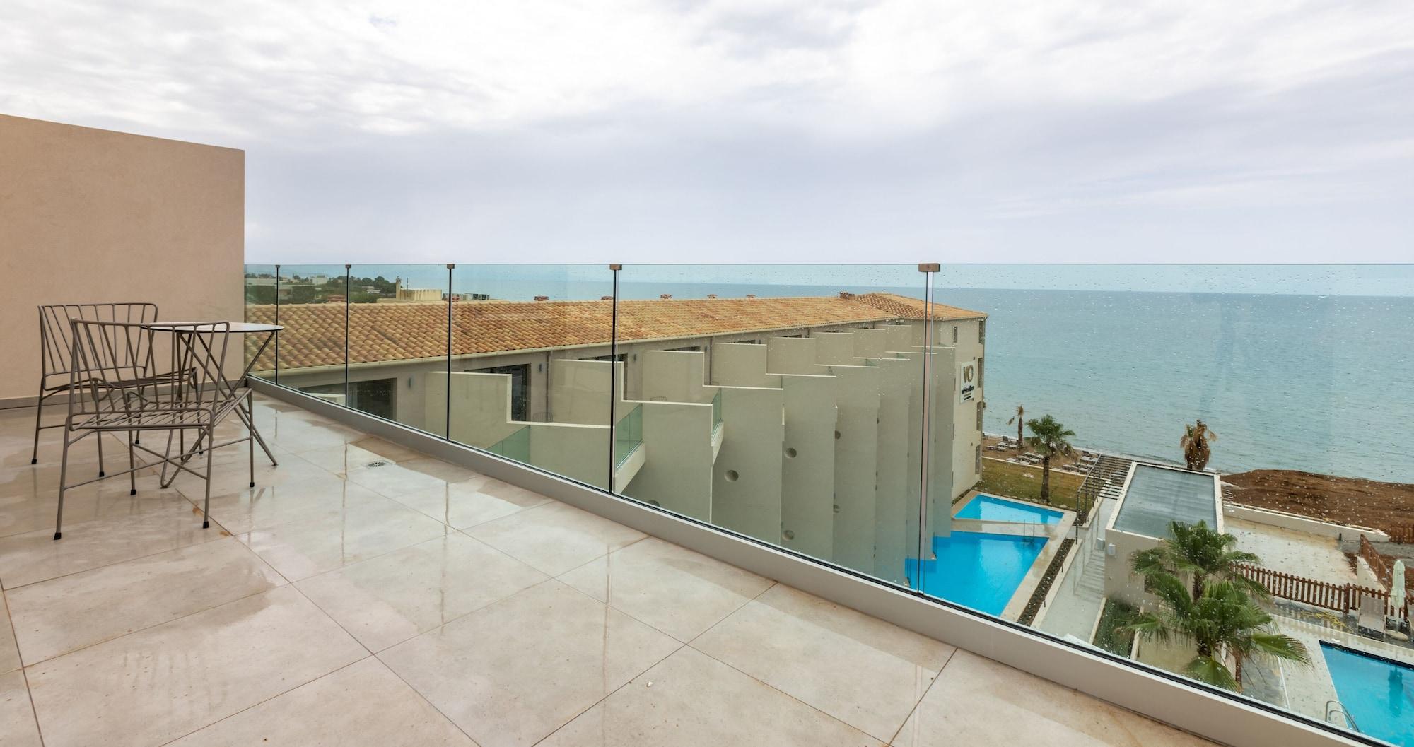 Agelia Beach Hotel Sfáka Esterno foto