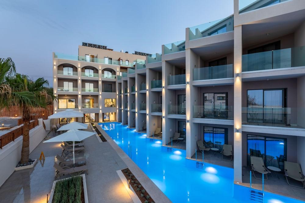 Agelia Beach Hotel Sfáka Esterno foto