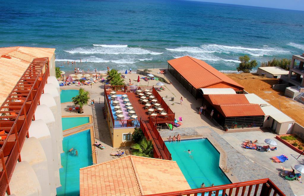 Agelia Beach Hotel Sfáka Esterno foto
